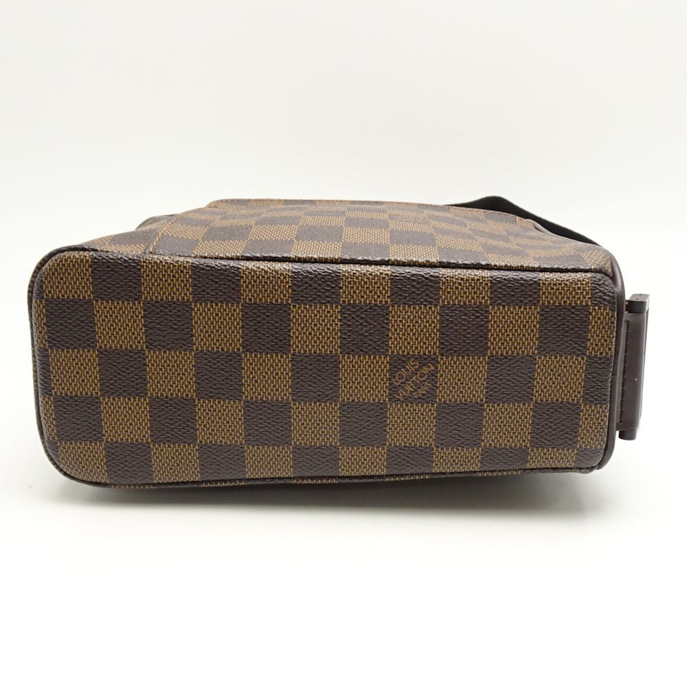 Louis Vuitton Damier Olaf PM Ebene Shoulder Bag Brown - Picture 4 of 8